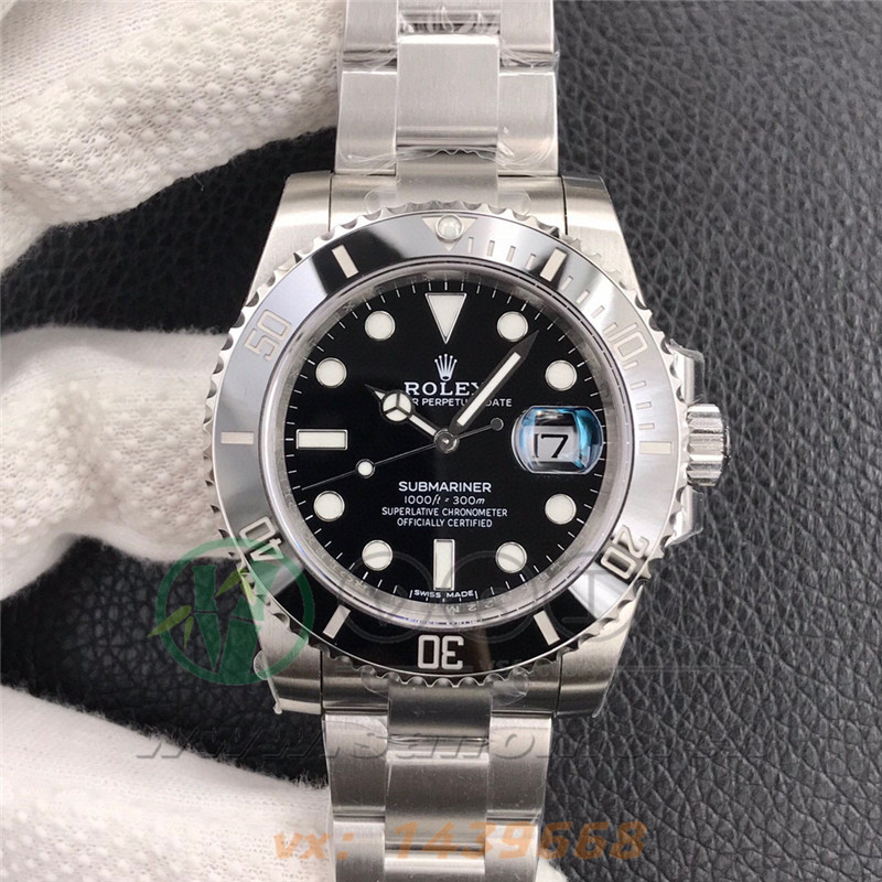 VS廠勞力士黑水鬼「3135機芯」產品展示