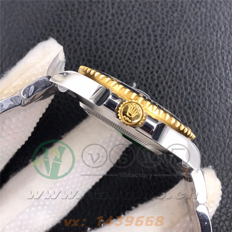 VS廠勞力士間金藍水鬼40mm「3135機芯」產品展示