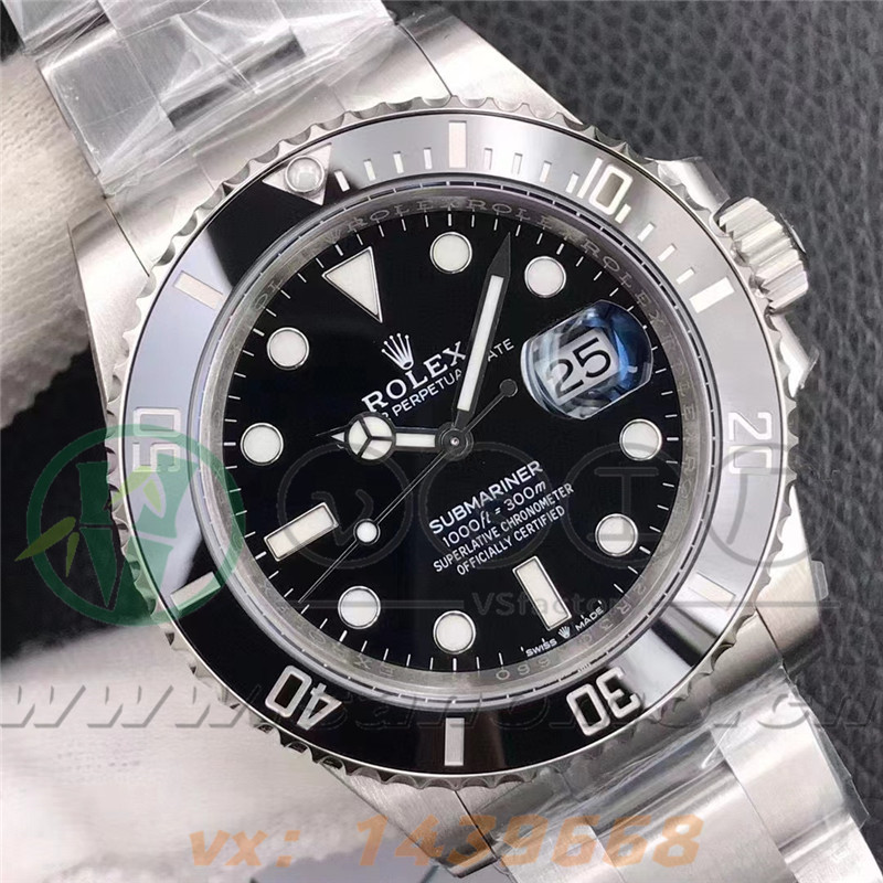 VS廠勞力士黑水鬼41mm「3235機芯」產品展示