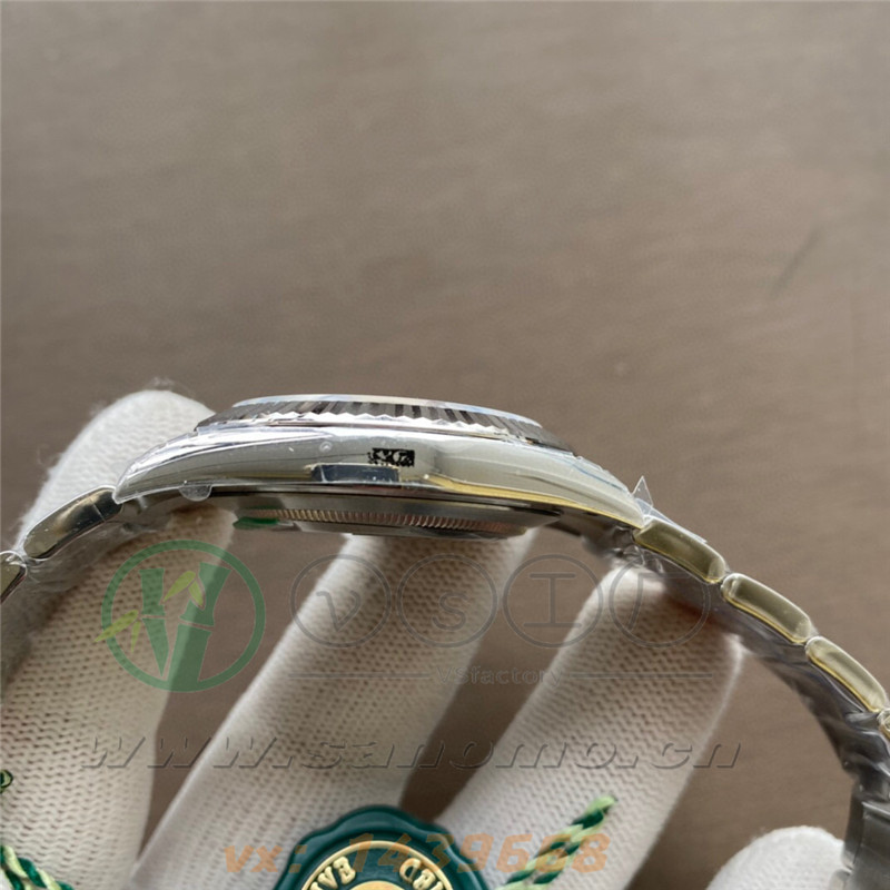 VS廠勞力士日志41mm陶瓷白面三銖帶「3235機(jī)芯」產(chǎn)品展示