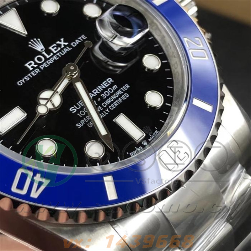 VS廠勞力士藍水鬼41mm「3235機芯」產品展示