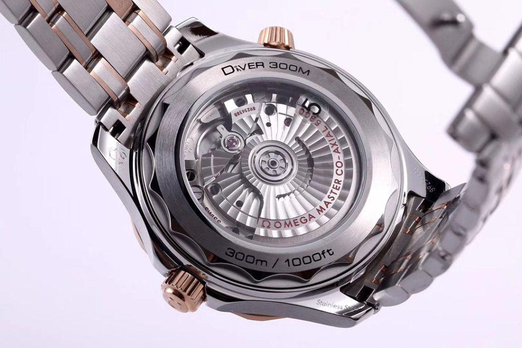 VS廠歐米茄海馬300玫瑰金黑面評測（VS海馬300間玫金怎么樣）