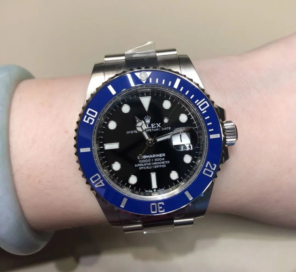 VS廠勞力士黑面41mm藍水鬼做工評測