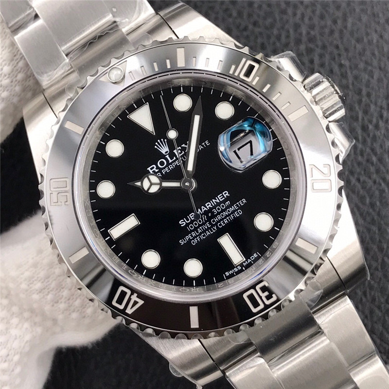 VS廠勞力士黑水鬼40mm細節(jié)評測（勞力士黑水鬼哪個廠好）