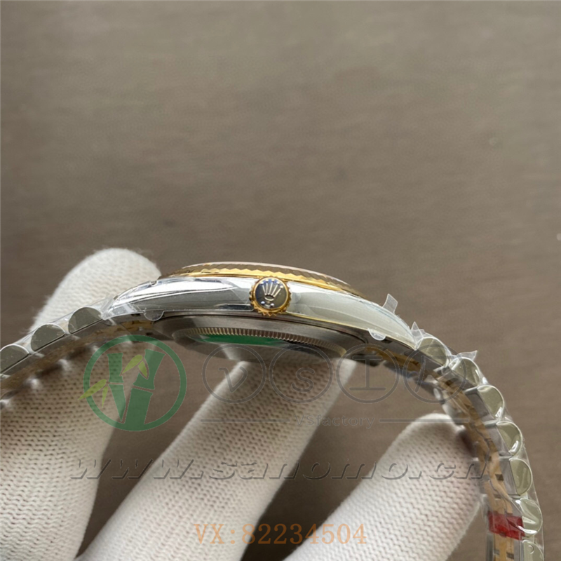 VS廠勞力士日志41mm間金陶瓷白面五銖帶「3235機芯」產(chǎn)品展示