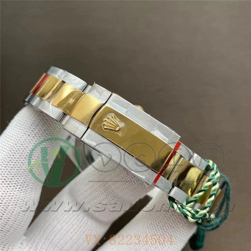 VS廠勞力士日志41mm間金金盤三銖帶「3235機芯」產品展示