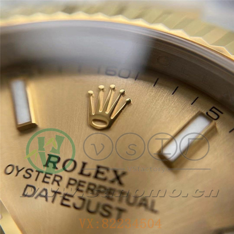 VS廠勞力士日志41mm間金金盤三銖帶「3235機芯」產品展示