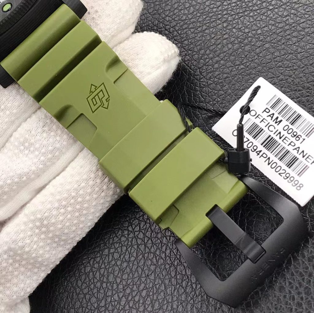 VS廠沛納海961碳纖維軍綠色評(píng)測(cè)（VS沛納海961做工怎么樣）