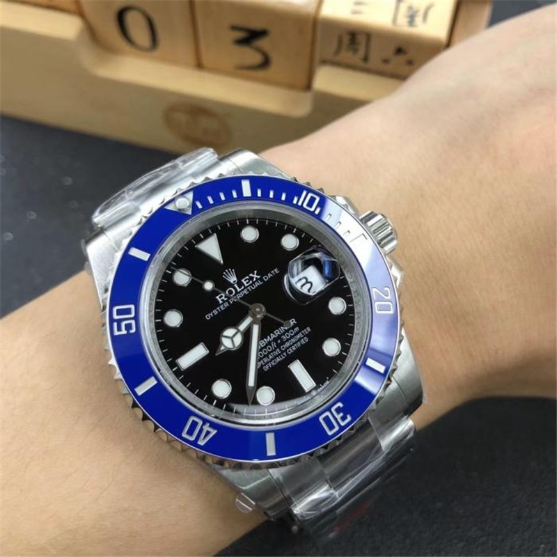 VS廠勞力士41藍水鬼評測（VS廠3235機藍水鬼一眼假嗎）