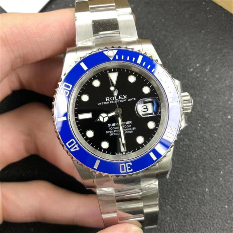 VS廠勞力士41藍水鬼評測（VS廠3235機藍水鬼一眼假嗎）