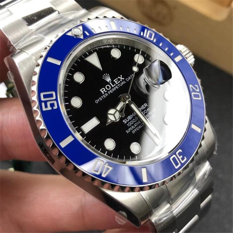 VS廠勞力士41藍水鬼評測（VS廠3235機藍水鬼一眼假嗎）