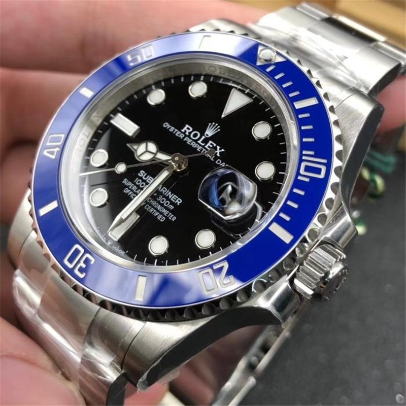 VS廠勞力士41藍水鬼評測（VS廠3235機藍水鬼一眼假嗎）