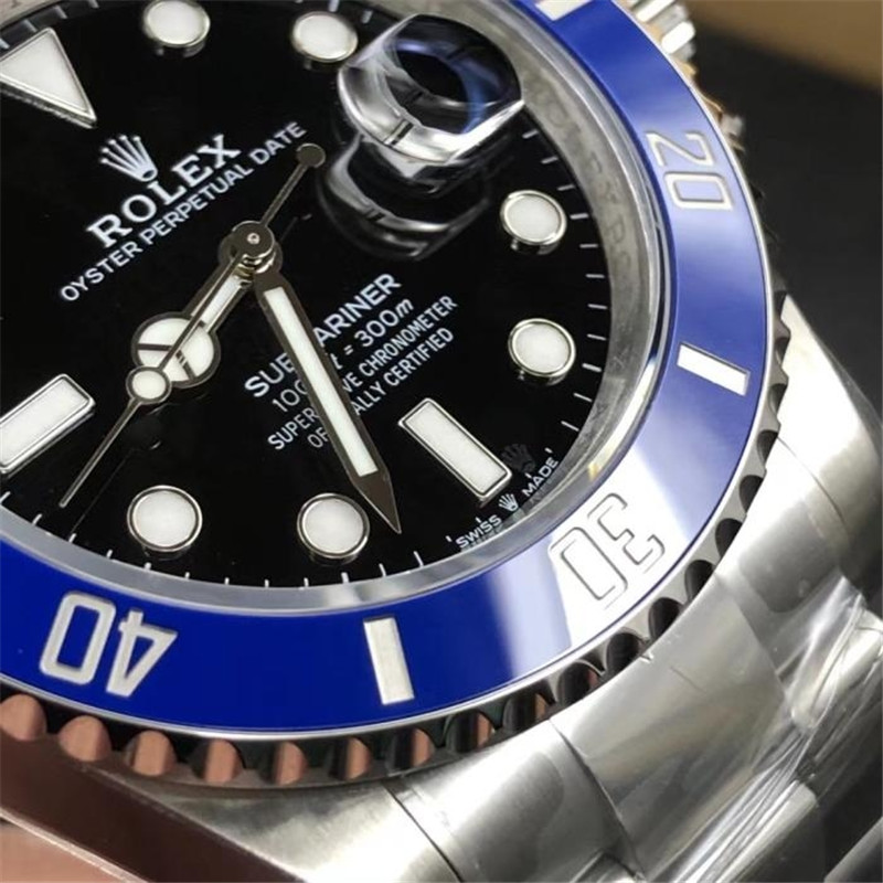 VS廠勞力士41藍水鬼評測（VS廠3235機藍水鬼一眼假嗎）