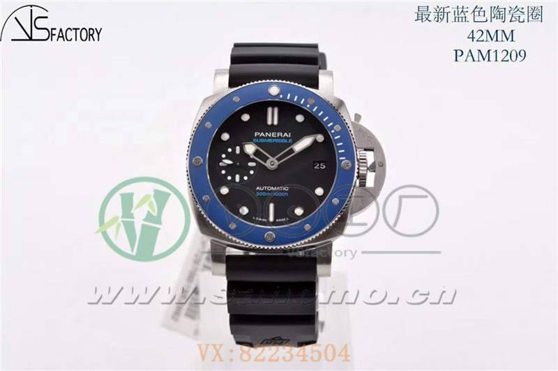 VS廠沛納海1209小藍鬼42mm評測（VS廠沛納海1209值得入手嗎）