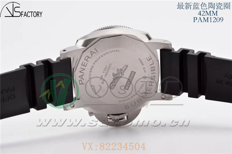 VS廠沛納海1209小藍鬼42mm評測（VS廠沛納海1209值得入手嗎）