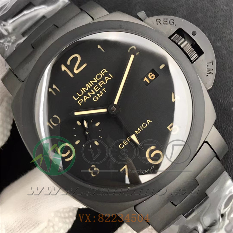 VS廠沛納海PAM438黑陶瓷v3版評測（VS沛納海438v3版做工怎么樣）