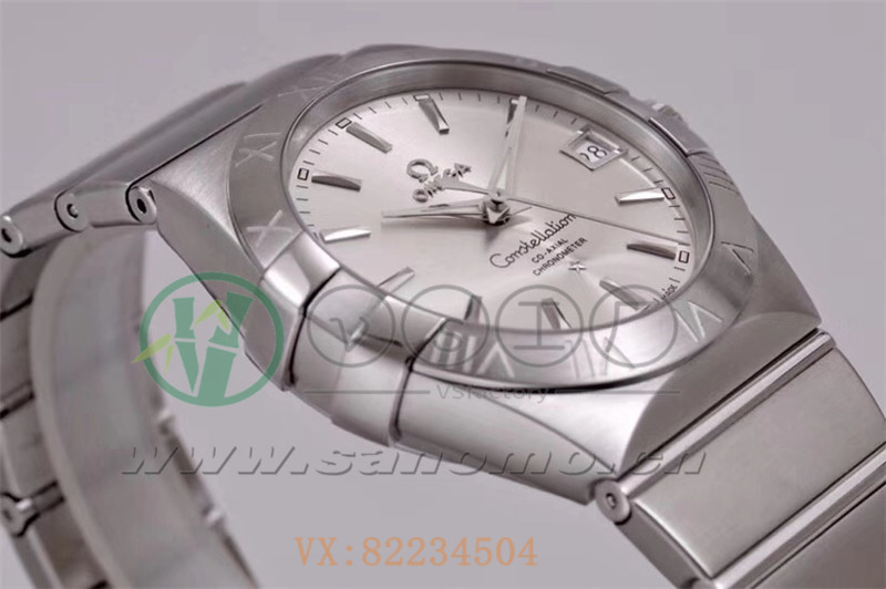 VS廠歐米茄星座38mm白面條釘產品展示