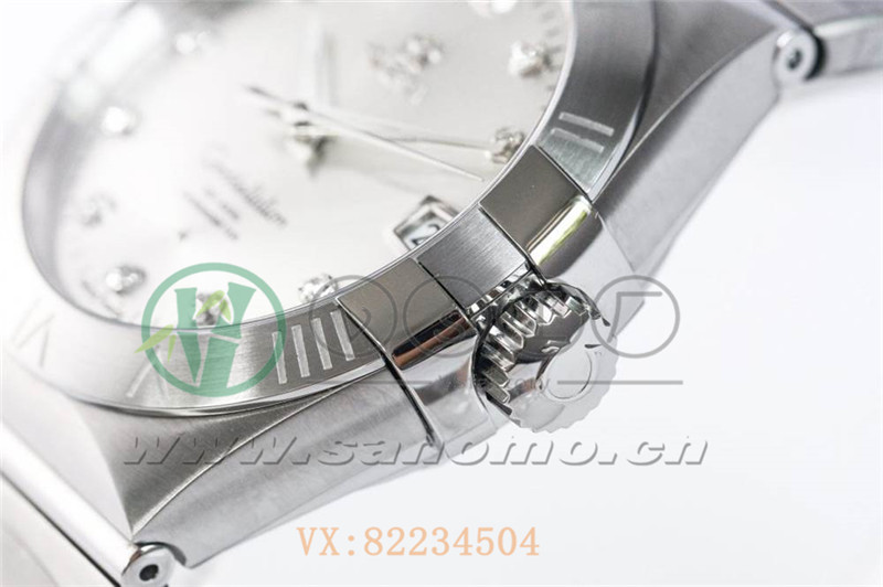 VS廠歐米茄星座38mm白面鉆釘產品展示