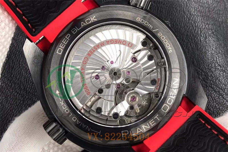 VS廠歐米茄海馬600米「深海之紅」產品展示