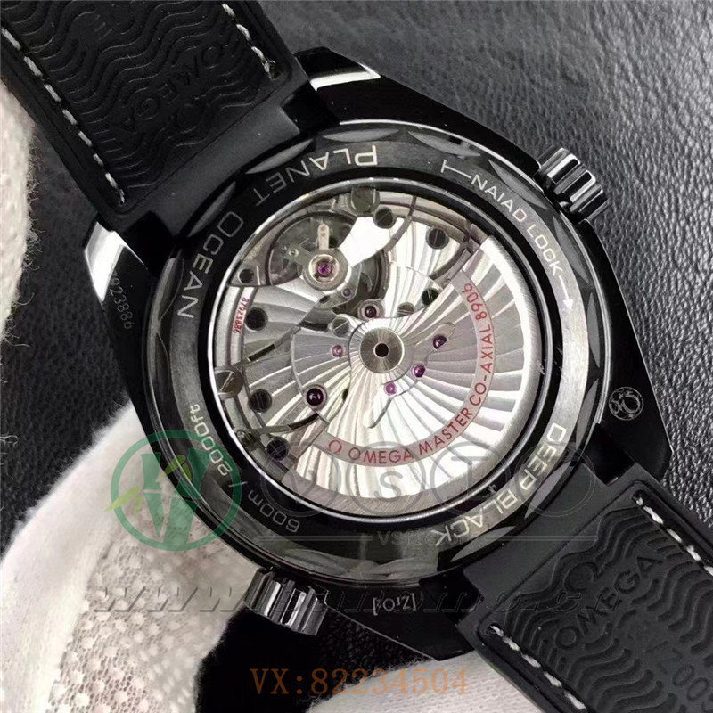 VS廠歐米茄海馬600米「深海之黑」產品展示