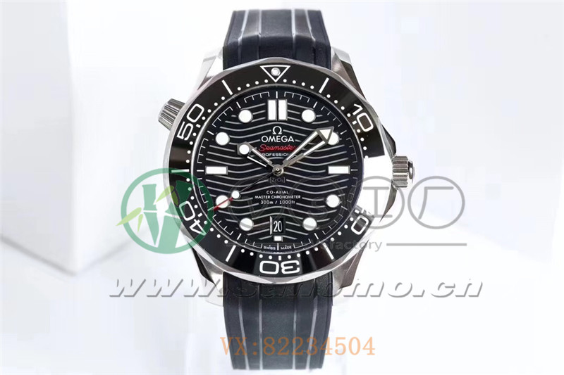 VS廠歐米茄海馬300米「黑面膠帶」產(chǎn)品展示