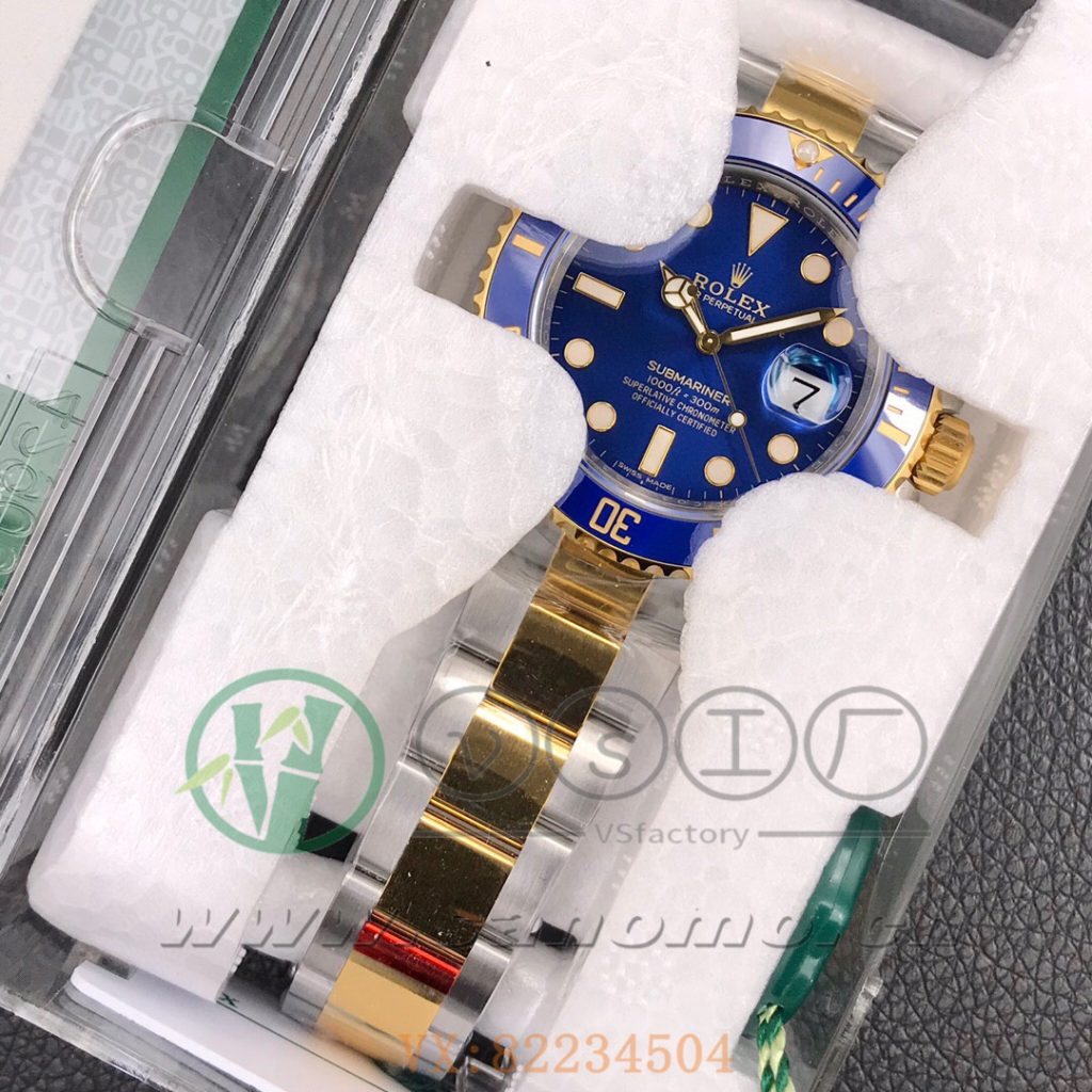 VS廠勞力士間金藍水鬼做工評測（VS廠間金水鬼有破綻嗎）