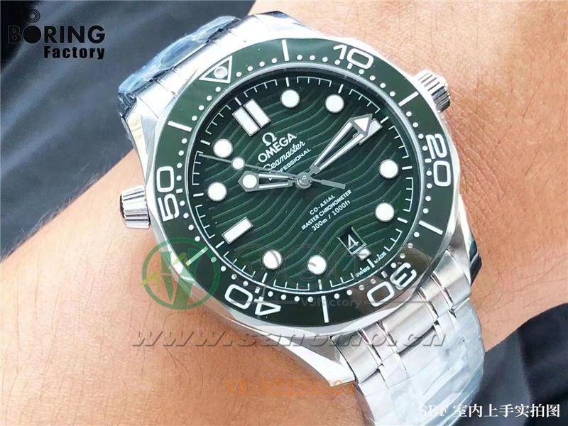 VS廠（SBF廠）綠海馬300做工評測（VS廠歐米茄海馬300怎么樣）