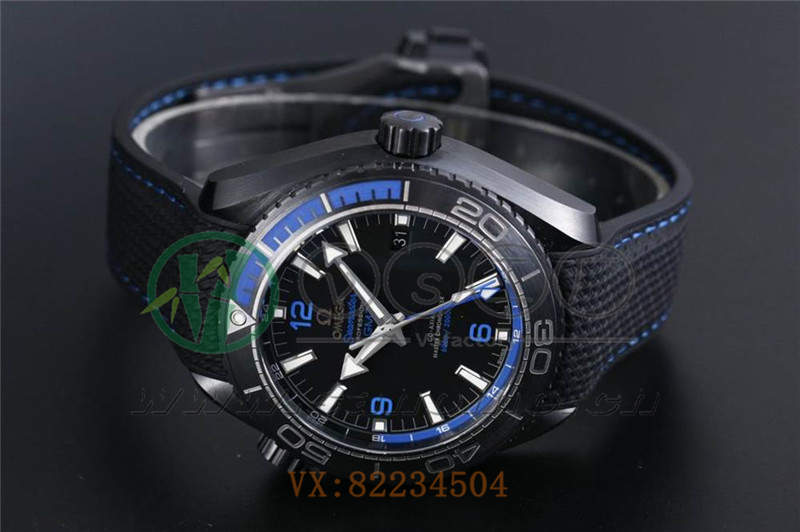 VS廠歐米茄海馬600米「深海之藍(lán)」產(chǎn)品展示