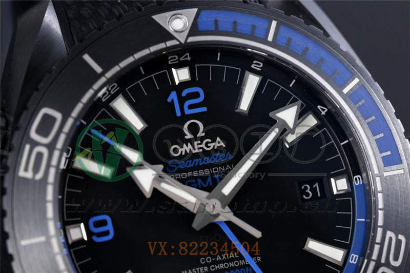 VS廠歐米茄海馬600米「深海之藍(lán)」產(chǎn)品展示