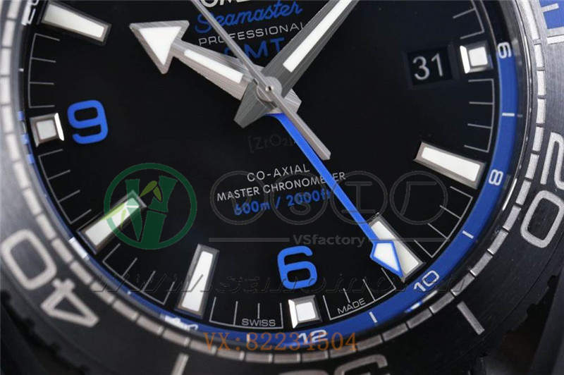 VS廠歐米茄海馬600米「深海之藍(lán)」產(chǎn)品展示