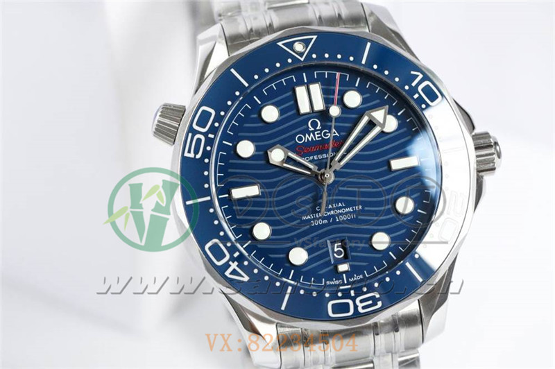 VS廠復刻歐米茄藍盤海馬300評測（vs廠海馬300藍面有破綻嗎）