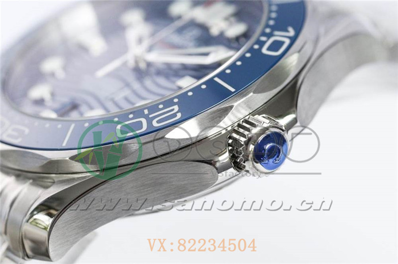 VS廠歐米茄海馬300米「藍(lán)面鋼帶」產(chǎn)品展示