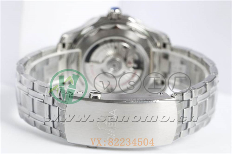 VS廠歐米茄海馬300米「黑面鋼帶」產(chǎn)品展示