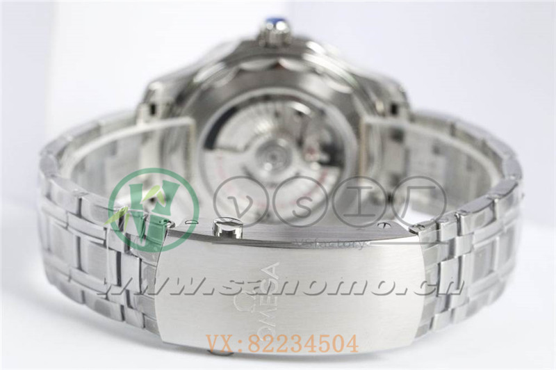 VS廠歐米茄海馬300米「藍(lán)面鋼帶」產(chǎn)品展示