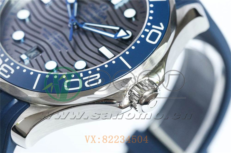 VS廠歐米茄海馬300米「灰面膠帶」產品展示