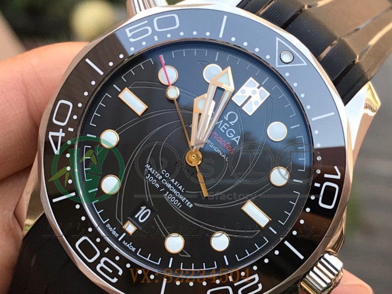 VS廠歐米茄海馬300詹姆斯邦德007限量款細(xì)節(jié)會一眼假嗎
