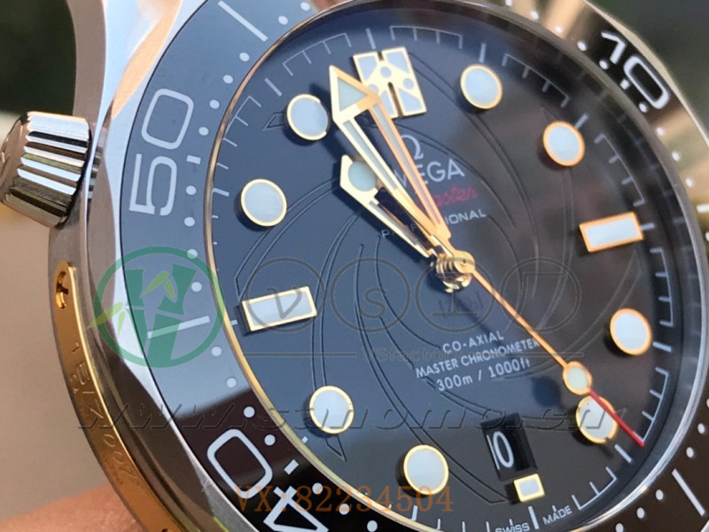 VS廠歐米茄海馬300詹姆斯邦德007限量款細(xì)節(jié)會一眼假嗎