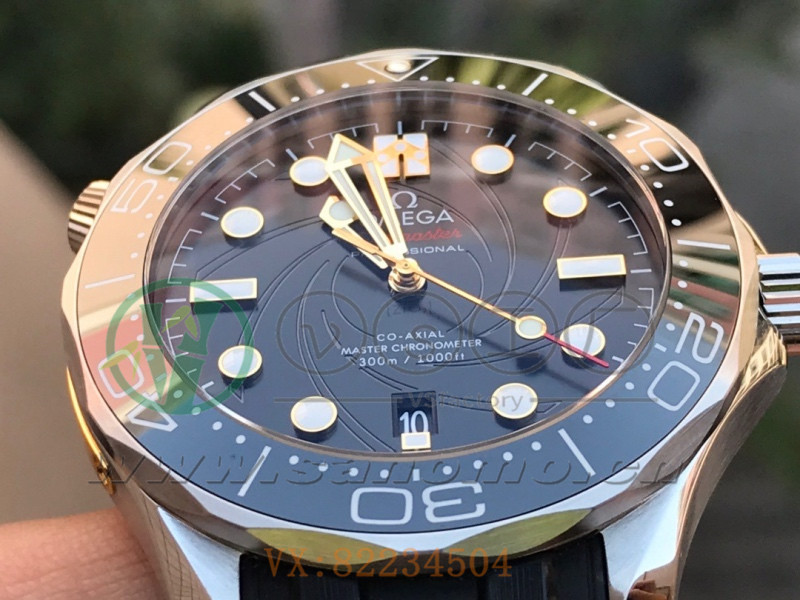 VS廠歐米茄海馬300詹姆斯邦德007限量款細(xì)節(jié)會一眼假嗎