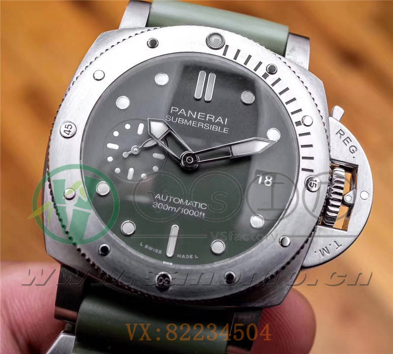 VS廠沛納海pam1055綠海魂細節怎么樣（VS沛納海1055值得入手嗎）