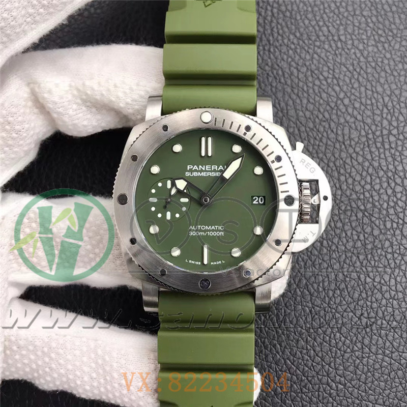 VS廠沛納海pam1055綠海魂細節怎么樣（VS沛納海1055值得入手嗎）