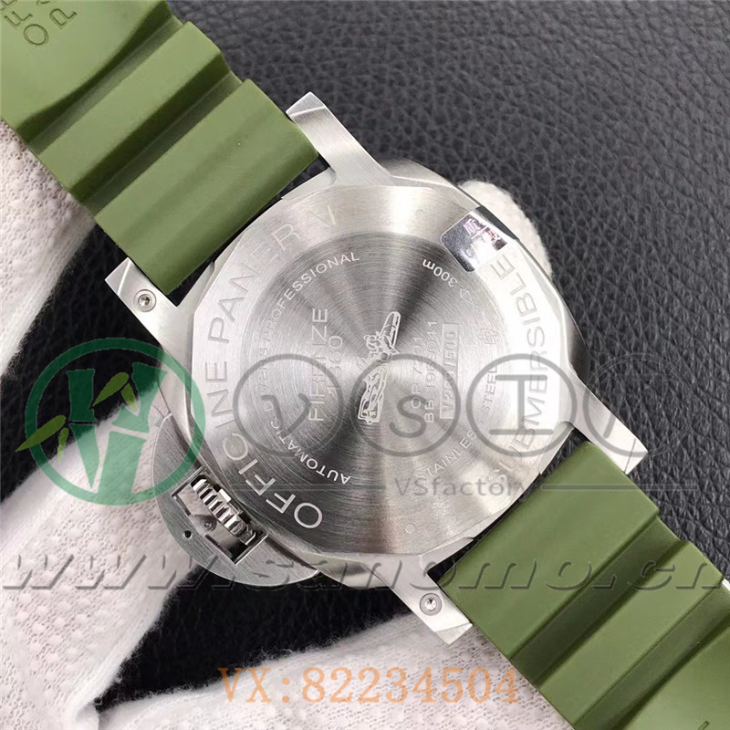 VS廠沛納海pam1055綠海魂細節怎么樣（VS沛納海1055值得入手嗎）