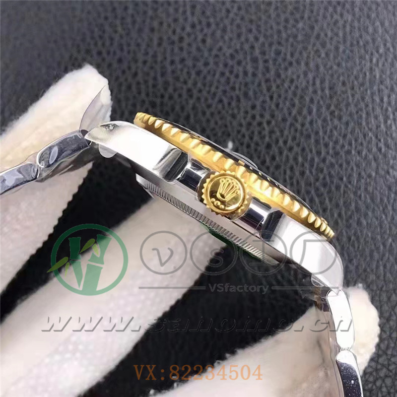 VS廠勞力士間金款黑水鬼做工評(píng)測(cè)（VS間金款黑水鬼有破綻嗎）