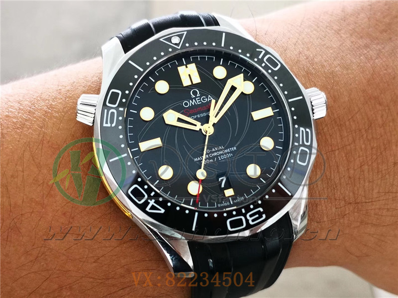 VS廠歐米茄海馬300詹姆斯邦德007限量款細(xì)節(jié)會一眼假嗎