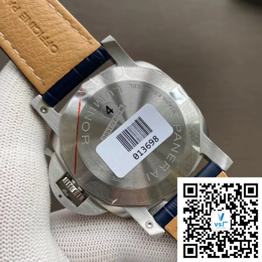 VS廠沛納海PAM01313藍盤深度評測（sbf廠沛納海1313怎么樣）