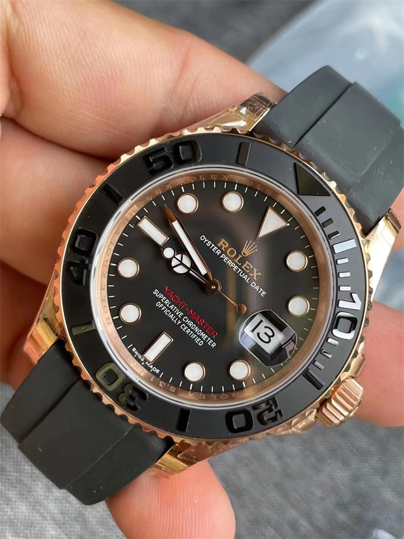 VS廠勞力士游艇名仕玫瑰金款細節究竟如何