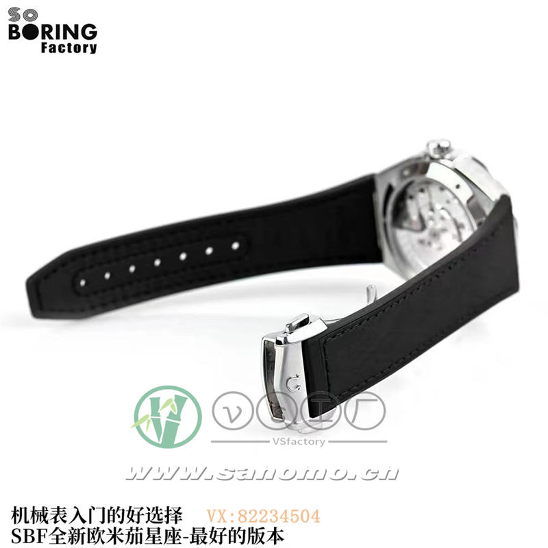 SBF廠(VS廠)歐米茄星座新款絲緞壓紋銠灰色表盤41mm質量評測
