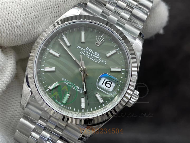 VS廠勞力士36棕葉綠日志細(xì)節(jié)深度評測（vs廠日志棕葉綠值得入手嗎）