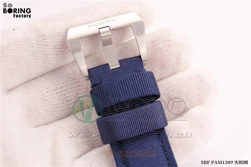 SBF廠(VS廠)沛納海pam1289藍色圈口做工評測（sbf廠沛納海1289怎么樣）