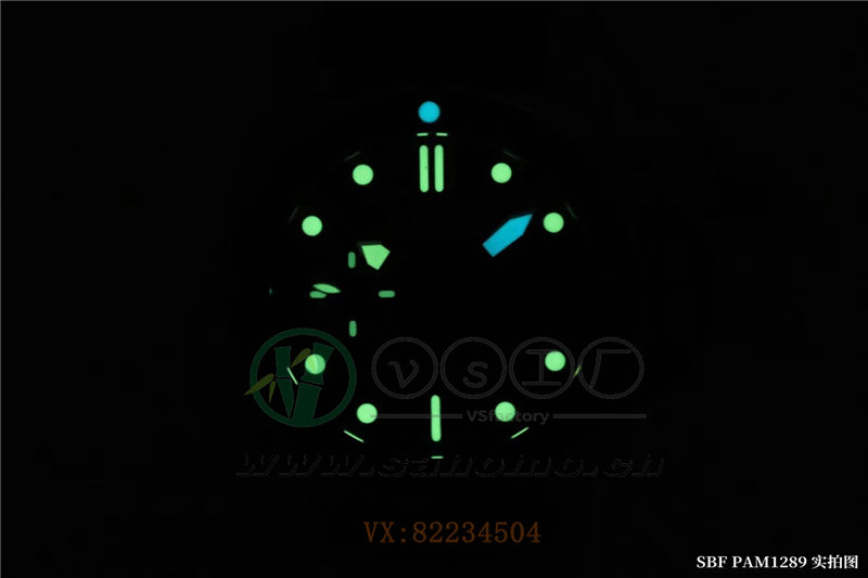 SBF廠(VS廠)沛納海pam1289藍色圈口做工評測（sbf廠沛納海1289怎么樣）