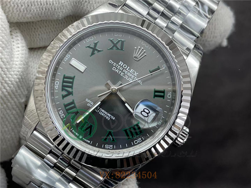 VS廠勞力士日志型41系列綠蘿細節(jié)做工可以過專柜嗎